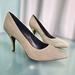 Jessica Simpson Shoes | Jessica Simpson Gold Mesh Heels Sz 9b | Color: Gold | Size: 9