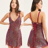 Free People Dresses | Free People “Gold Rush” Mini Dress, Nwt, Xs | Color: Gold | Size: Xs