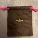 Kate Spade Jewelry | Kate Spade Small Brown And Pink Dust Bag | Color: Brown/Pink | Size: Os