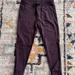 American Eagle Outfitters Pants | American Eagle Skinny Jogger Sweatpants Maroon Large | Color: Red | Size: L