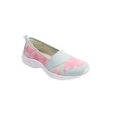 Wide Width Women's The Twist Sneaker by Easy Spirit in Mint Peach (Size 8 1/2 W)