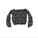 Brandy Melville Tops | Brandy Melville Floral Off The Shoulder Top | Color: Black | Size: One Size