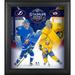 Tampa Bay Lightning vs. Nashville Predators Framed 15" x 17" 2022 NHL Stadium Series Match-Up Collage