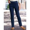 Appleseeds Women's DreamFlex Easy Pull-On Tapered Jeans - Denim - 6P - Petite