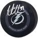 Victor Hedman Tampa Bay Lightning Autographed 2019 Model Official Game Puck