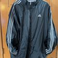 Adidas Jackets & Coats | 2xl Tall Adidas Jacket With Zip Out Vest | Color: Black/Silver | Size: Xxl