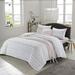 Joss & Main Zari Standard Cotton Duvet Cover Set Cotton Percale in White | King Duvet Cover + 2 King Shams | Wayfair