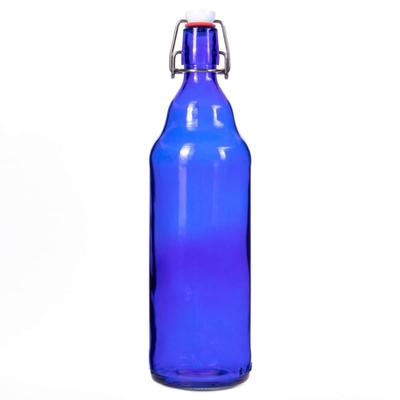 33 Oz Blue Grolsch Bottle - 12"