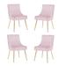 Heye ll Dining Chair (Set of 4) - 34.25"H (SH 19") x 25.5"W x 22"D