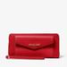 Michael Kors Bags | Michael Kors Jet Set Large Travel Wallet | Color: Red | Size: Os