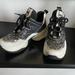 Michael Kors Shoes | Michael Kors Size 5 1/2 Mickey Trainers Blak And Silver Jewel Tones | Color: Black/Silver | Size: 5.5