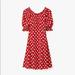 Kate Spade Dresses | Kate Spade Block Flower Fluid Dress Nwt | Color: Red | Size: Various