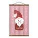 The Holiday Aisle® Cute Gnome On Hearts Hanging Canvas Wall Art Hanging Print On Canvas | Wayfair 20C45D64714149F88A257BB59A1CC247
