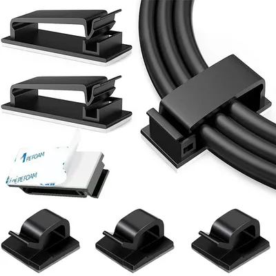 EvaluWire-Support de câble auto-adhésif pinces décoratives gestionnaire d'enrouleur de données GPS