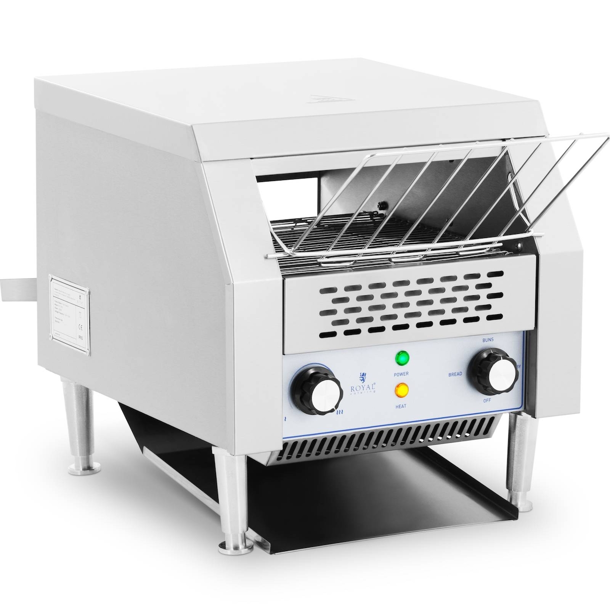 Royal Catering Durchlauftoaster - 2,200 W- - 3 Funktionen Image