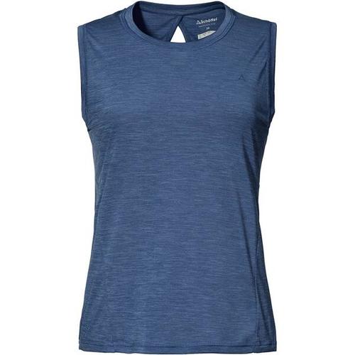 SCHÖFFEL Damen Shirt Top Herzogstand L, Größe 44 in Blau