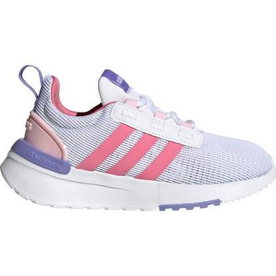 adidas Kinder Racer TR21 Schuh, Größe 35 ½ in FTWWHT/ROSTON/CLPINK