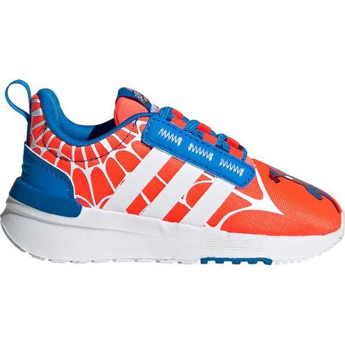 adidas Kinder x Marvel Superhelden Abenteuer Spider-Man Racer TR21 Schuh, Größe 19 in Rot