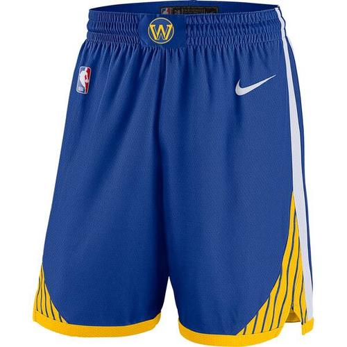 Herren Fanhose GSW M NK SWGMN SHORT ROAD, Größe M in Blau