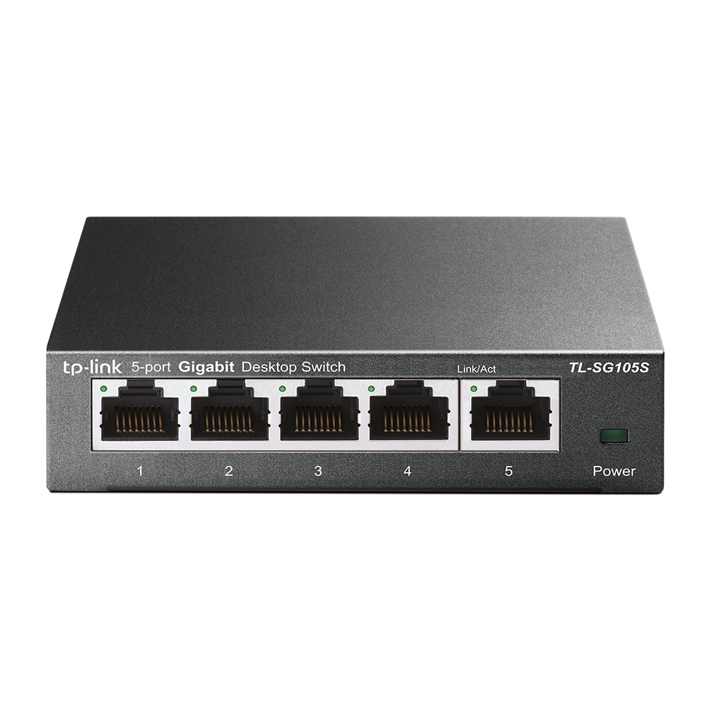 TP-Link TL-SG105S(UN) TP-Link Switch 5x GE TL-SG105s Metall Gehäuse Image