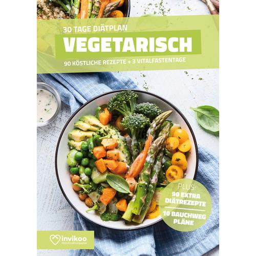 30 Tage Diätplan - Vegetarisch - Peter Kmiecik, Gebunden
