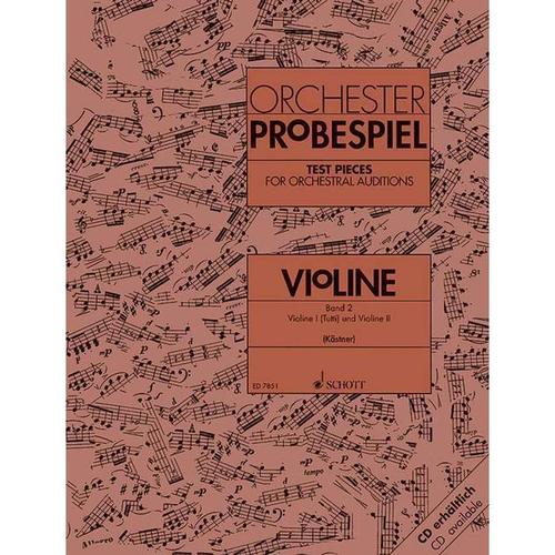 Orchester-Probespiel / Band 2 / Orchester-Probespiel Violine, Kartoniert (TB)