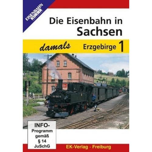 Die Eisenbahn in Sachsen damals, 1 DVD (DVD)