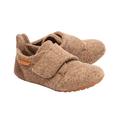 bisgaard - Klett-Hausschuhe Casual Wool In Camel, Gr.31