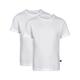 Minymo - T-Shirt Basic 32 2Er Pack In Weiß, Gr.128