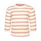 Sanetta - Langarmshirt Pure – Lines In Rosewood/Offwhite, Gr.122