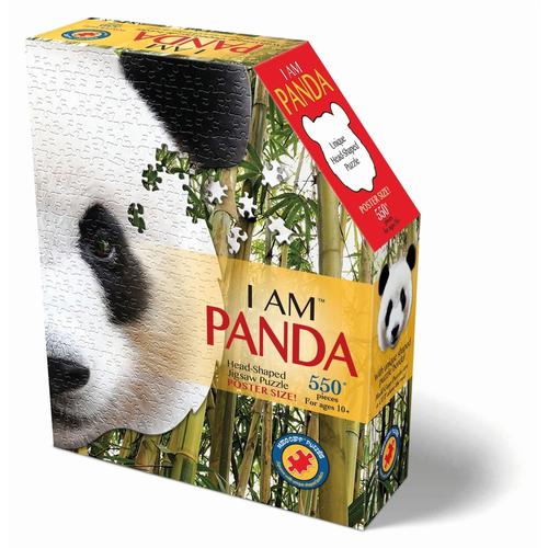 Konturpuzzle Panda 550 Teile (Puzzle)