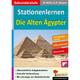 Stationenlernen / Stationenlernen Die Alten Ägypter - Michael Müller, Barbara Mergen, Kartoniert (TB)