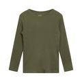 Hust & Claire - Langarm-Shirt Adie In Olive, Gr.128
