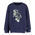 BLUE SEVEN - Sweatshirt Essentials – Dino In Nachtblau, Gr.92