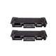 2x Toner D 116 L Kompatibel für Samsung Express-M 2620 2625 2626 2675 D DW F N IBC INB 30 (Schwarz)