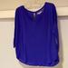 American Eagle Outfitters Tops | American Eagle Outfitters Blue Top | Color: Blue | Size: M