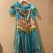 Disney Costumes | Girls Beautiful Princess Jasmine Costume | Color: Green | Size: 4-6x