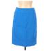 J.Crew Casual Skirt: Blue Print Bottoms - Women's Size 2