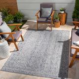 Fredericton 2' x 2'11" Outdoor Farmhouse Moroccan Blue/Gray/Navy/Oatmeal/Off White/Pale Blue/Taupe/Medium Gray Outdoor Area Rug - Hauteloom
