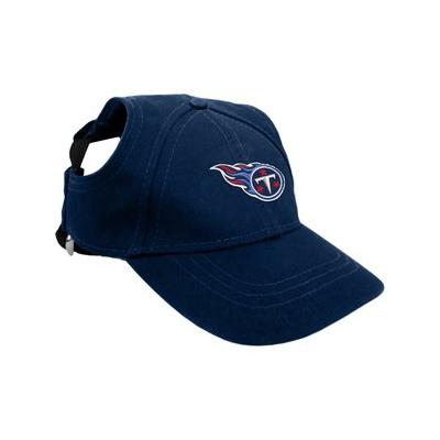 Littlearth NFL Dog & Cat Baseball Hat, Tennessee Titans, Medium