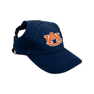 Littlearth NCAA Dog & Cat Baseball Hat, Auburn Tigers, X-Large