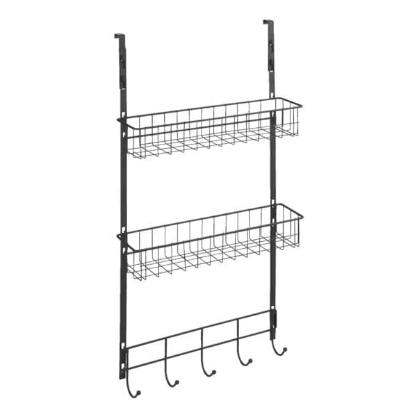 Wenko Türregal schwarz schwarz, 39x75x10 cm Image