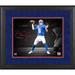 Daniel Jones New York Giants Facsimile Signature Framed 11" x 14" Spotlight Photograph