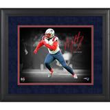 Matthew Judon New England Patriots Facsimile Signature Framed 11" x 14" Spotlight Photograph