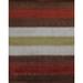 Striped Contemporary Gabbeh Oriental Wool Area Rug Hand-knotted Carpet - 8'1" x 9'10"