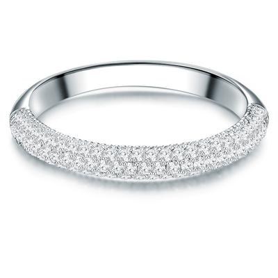 Trilani - Ring Sterling Silber Zirkonia in Silber Ringe 1 ct Damen Image