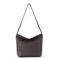 The Sak Damen De Young Hobo-Tasche aus Leder, Slate II