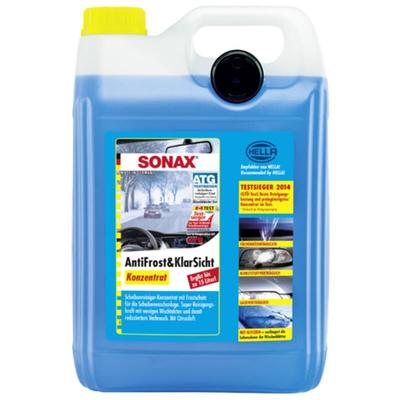 SONAX AntiFrost plus Klarsicht Konzentrat Citrus 5 l Scheiben Frostschutz