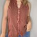 Anthropologie Tops | Anthropologie Meadow Rue Tank Top | Color: Pink/Tan | Size: L