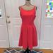 Jessica Simpson Dresses | Jessica Simpson Coral Ponte Bow Dress Size 10 In Excellent Condition | Color: Orange/Red | Size: 10